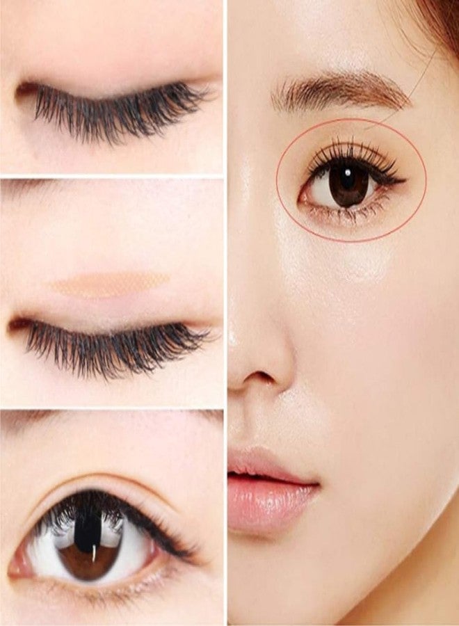 اس واي بي ال ٨٠٠ قطعة (٤٠٠ زوج) من لاصقات الجفن المزدوجة الشبكية أحادية الجانب، قابلة للتهوية، لا تترك أثراً، مقاومة للماء، غير مرئية، طبيعية، تدوم طويلاً، ذاتية اللصق، أدوات للمكياج - Image 3