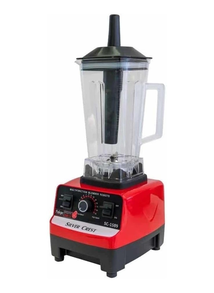 Spaceshoop - Food Processor Blender 4500 Watt 2L Jug (Multicolor) - Image 1