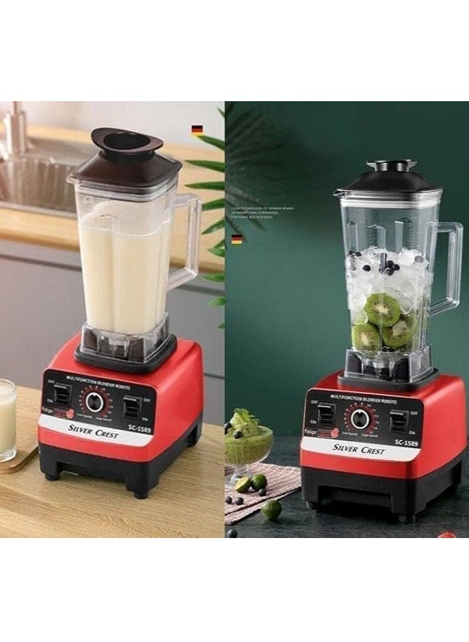 Spaceshoop - Food Processor Blender 4500 Watt 2L Jug (Multicolor) - Image 1