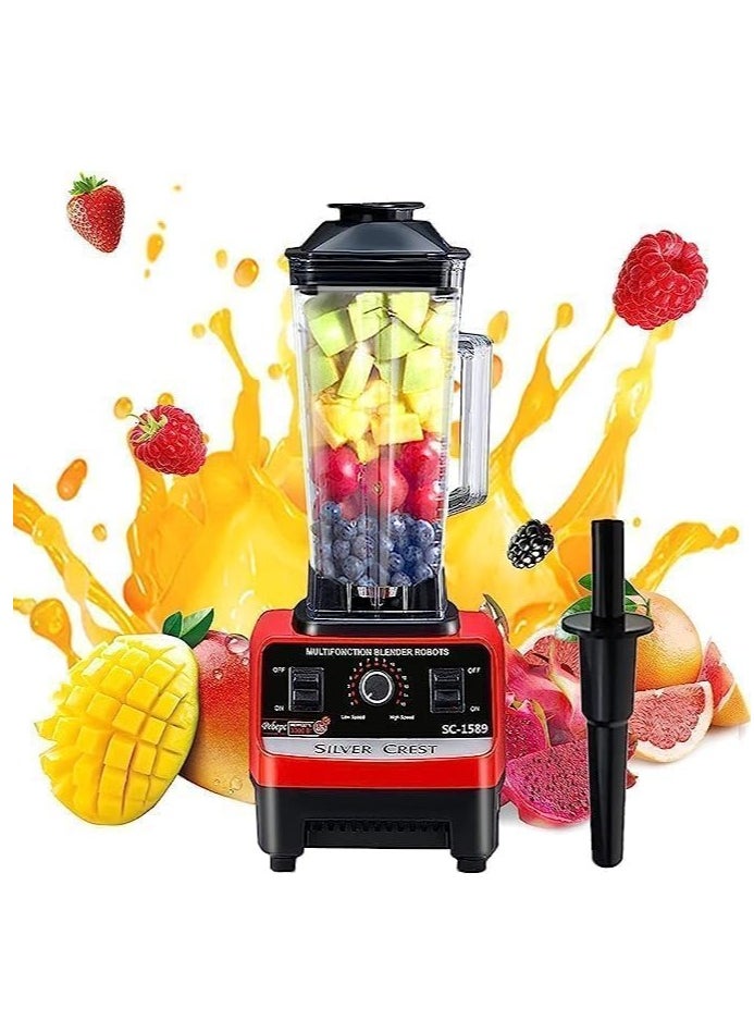 Spaceshoop - Food Processor Blender 4500 Watt 2L Jug (Multicolor) - Image 1