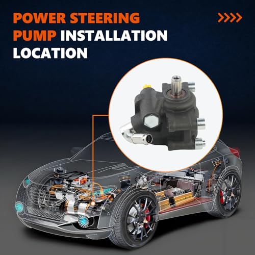 Daysyore 20-389 Power Steering Pump Fits for 2009 2010 F-150 Lobo 4.6L 5.4L, Fits for 2010 Expedition Navigator 5.4L, OE-Quality Power Assist Pump, Replace OE 9L3Z3A674C - Image 5