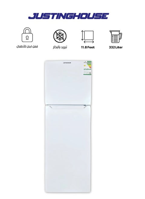 Double Door Refrigerator JSRF-3499 - White, 16.40 feet
