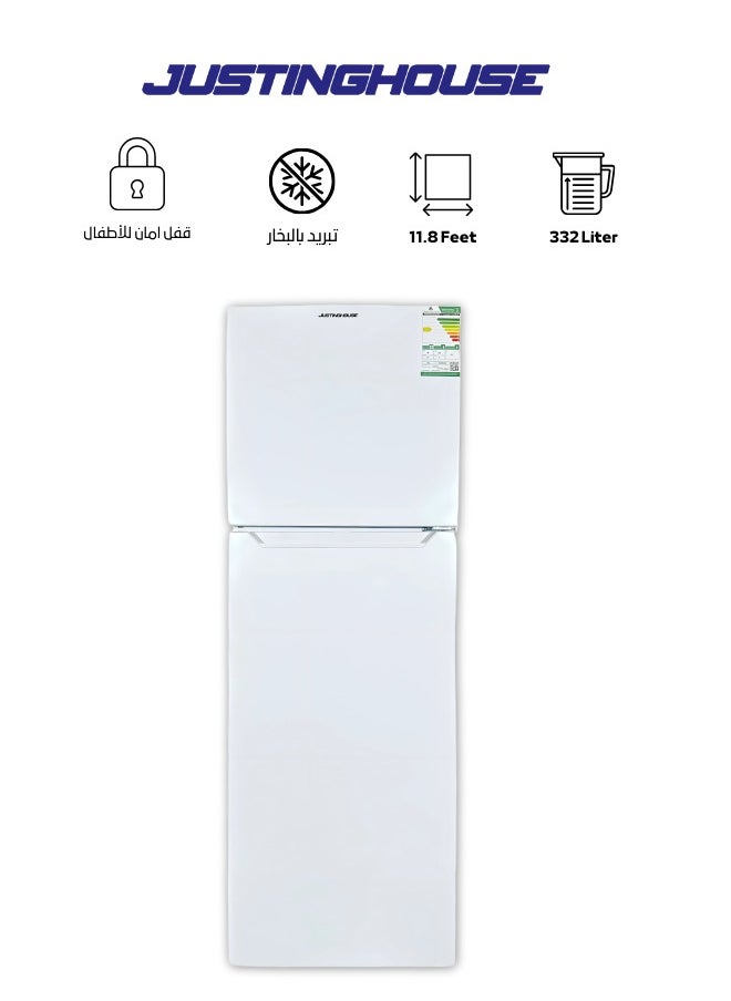 Double Door Refrigerator JSRF-3499 - White, 16.40 feet