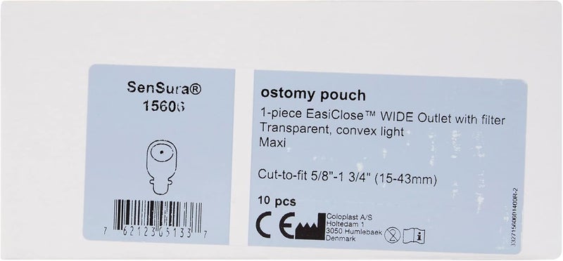 Coloplast نظام كيس تصريف من قطعة واحدة من كولوبلاست سنسورا مع فتحة واسعة إيسكلوز - Image 4