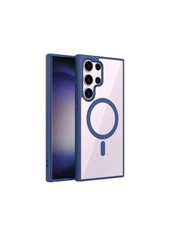 Magsafe Back Cover for Samsung S23 Ultra Navy Blue