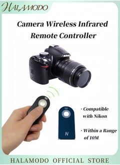 Wireless Infrared Remote Control Shutter Digital Camera Remote Controller Compatible with Nikon D90 D80 D70 D7000 D5000 D60 D50 D40 D40X P6000 CP8000