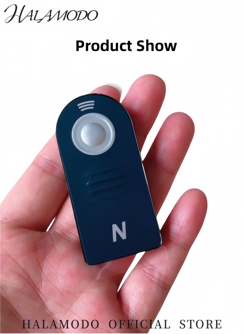 HALAMODO - Wireless Infrared Remote Control Shutter Digital Camera Remote Controller Compatible with Nikon D90 D80 D70 D7000 D5000 D60 D50 D40 D40X P6000 CP8000 - Image 1