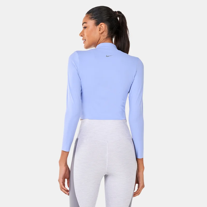 Nike Women's Yoga Dri-FIT Luxe Long Sleeve Crop Top