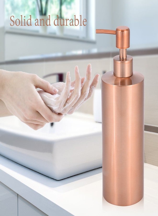 Fdit Soap Dispenser Stainless Steel Kitchen Bathroom Countertop Hand Pump Liquid Soap Lotion Dispenser Bottle (550ml) - Image 3