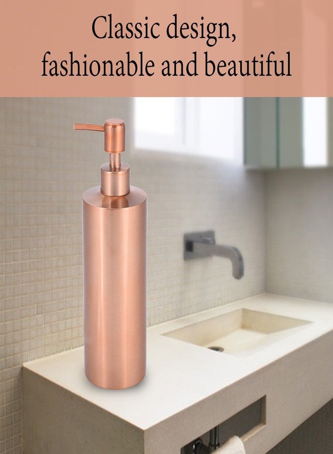 Fdit Soap Dispenser Stainless Steel Kitchen Bathroom Countertop Hand Pump Liquid Soap Lotion Dispenser Bottle (550ml) - Image 4