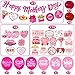 Funnlot Mothers Day Decorations 64PCS Happy Mothers Day Banner with Banner Balloons Cake Topper for Mothers Day Party - Image 2