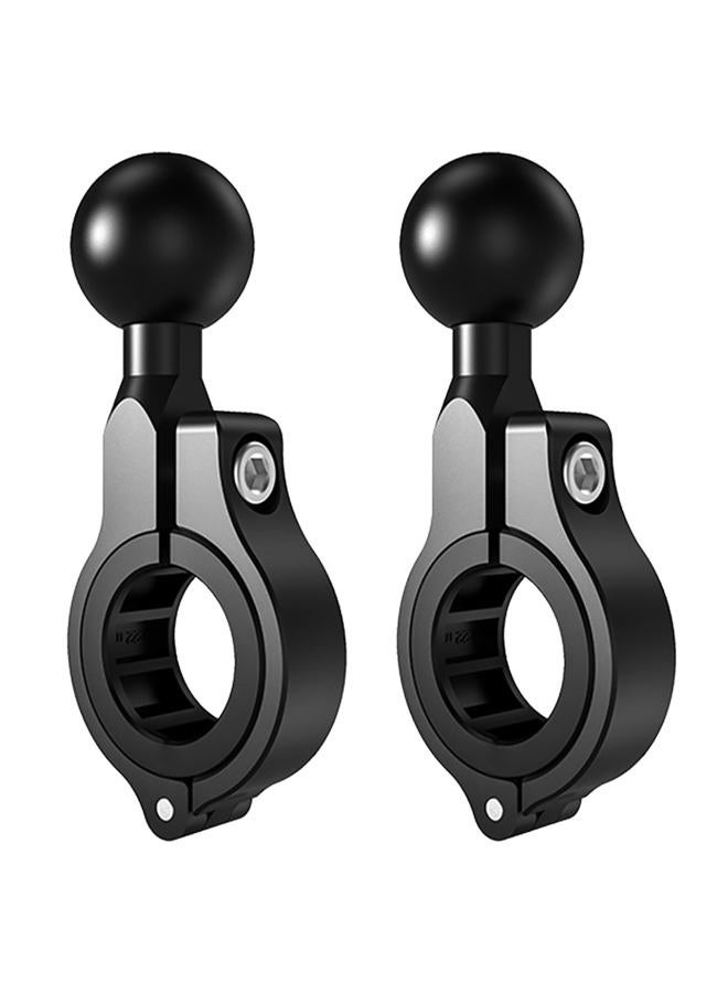 iMESTOU 2PCS Aluminium 1" Ball Base for Handlebar Mounts, Compatible with Ram/iMESTOU Phone Mounts with 1" Ball Sockets - Image 1