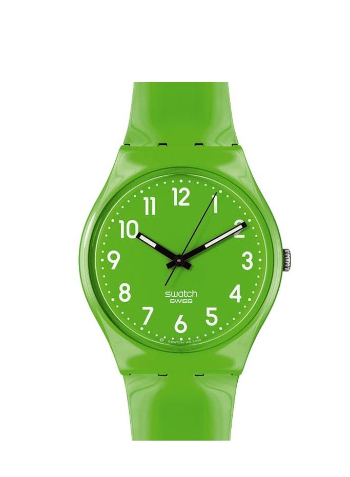 Swatch Unisex Fairy Cherry Quartz Movement Water Resistant Wrist Watch - 34 Mm  - Image 1