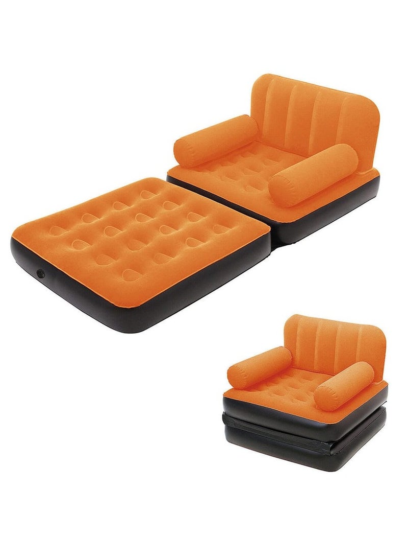 INTEX Portable Inflatable Air Bed Sofa Couch Perfect For Outdoor Beach Camping Sleeping, Relaxation Couch  - Image 3