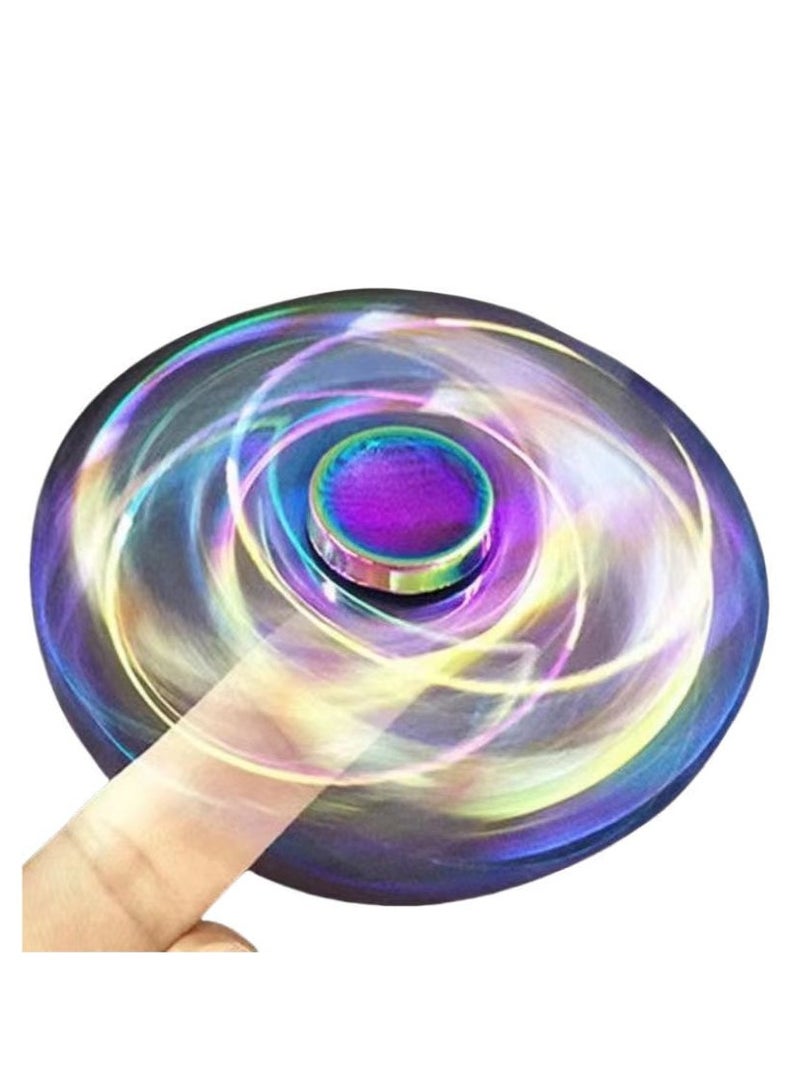 FLYHSO Alloy fingertip rotator 3-piece set, fingertip toy, ADHD anxiety toy stress reducing rotator, suitable for children and adults - Image 2