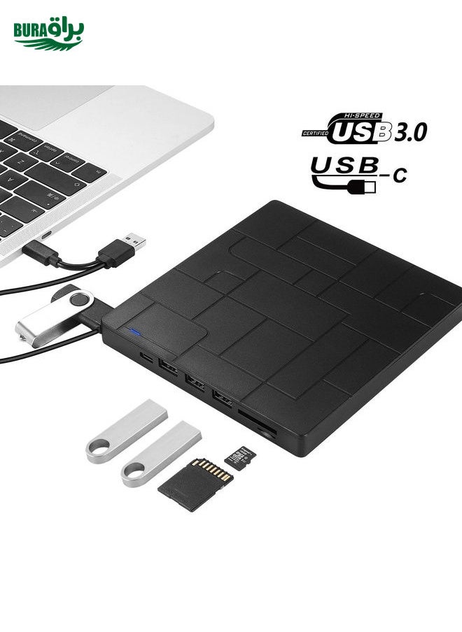 BURAQ External RW DVD Recorder with Optical Drive  - Image 1