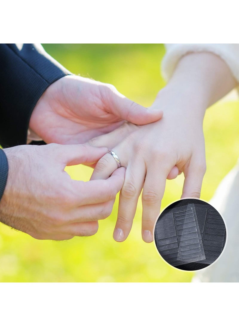 Sweet seven Invisible Ring Size Adjuster - Clear Ring Reducer & Tightener for Loose Rings - Jewelry Guard Sizer Prevents Slipping and Loosening - Image 2