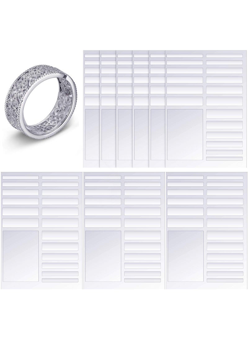 Sweet seven Invisible Ring Size Adjuster - Clear Ring Reducer & Tightener for Loose Rings - Jewelry Guard Sizer Prevents Slipping and Loosening - Image 1