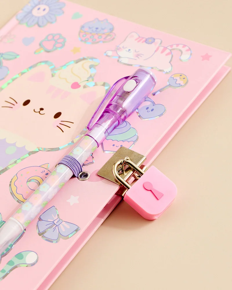 Redtag Assorted Secret Diary with Pen Set