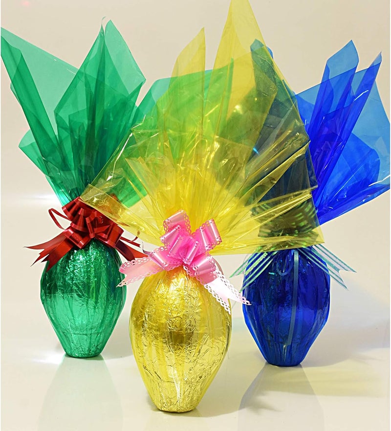 Morepack لفة تغليف سيلوفان أخضر، ورق سيلوفان أخضر شفاف، عرض 16 بوصة × طول 100 قدم للفات سيلوفان ملونة لسلال الهدايا، الحرف اليدوية DIY، الزينة - Image 5