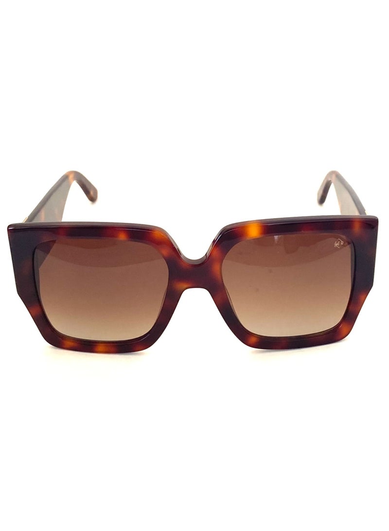 SOL.K Loren-K Havana Brown Lenses Sunglasses - Timeless Elegance with 400 UV Protection - Premium CR-39 Lenses for Optimal Clarity,Today 1-Year Warranty - Image 1