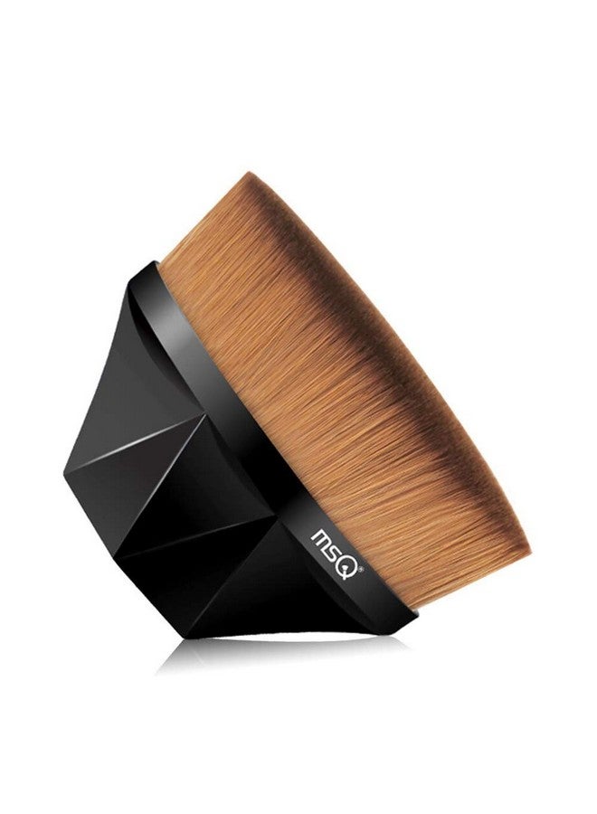 MSQ Foundation Brush Makeup Brush With Case, Black - Image 1