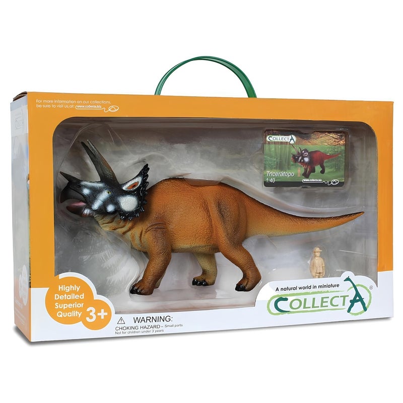 Collecta - Triceratops Dinosaur 1/40 Scale - 89451 - Image 1