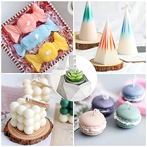 SAEUYVB Candle Dye Set, 16 Colors Candle Wax Dye for Candle Making, Bulk Soy Wax Dyeing, DIY Candle Making Kit - Image 3