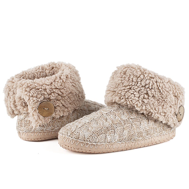 cosyone1997 Fuzzy Bootie Slippers for Women Indoor, Winter Warm House Slipper Socks Non-slip Soft Soles, Cozy Christmas Gifts for Women Mom Wife Grandma Her Girlfriend - Image 5