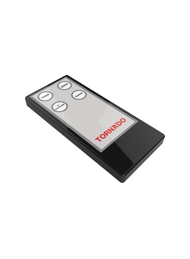 TORNADO Wall Fan 4 Blades, Remote 60 W EPS-16R Black - Image 3