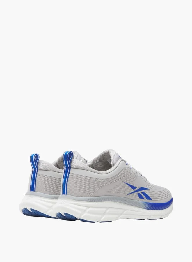 ريبوك Mens's Logo Print Sports Shoes with Lace-Up Closure - ROAD STRIDER