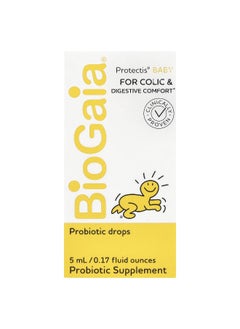 BioGaia BioGaia, Protectis Baby, Probiotic Drops, 100 Million CFU, 0.17 fl oz (5 ml) 