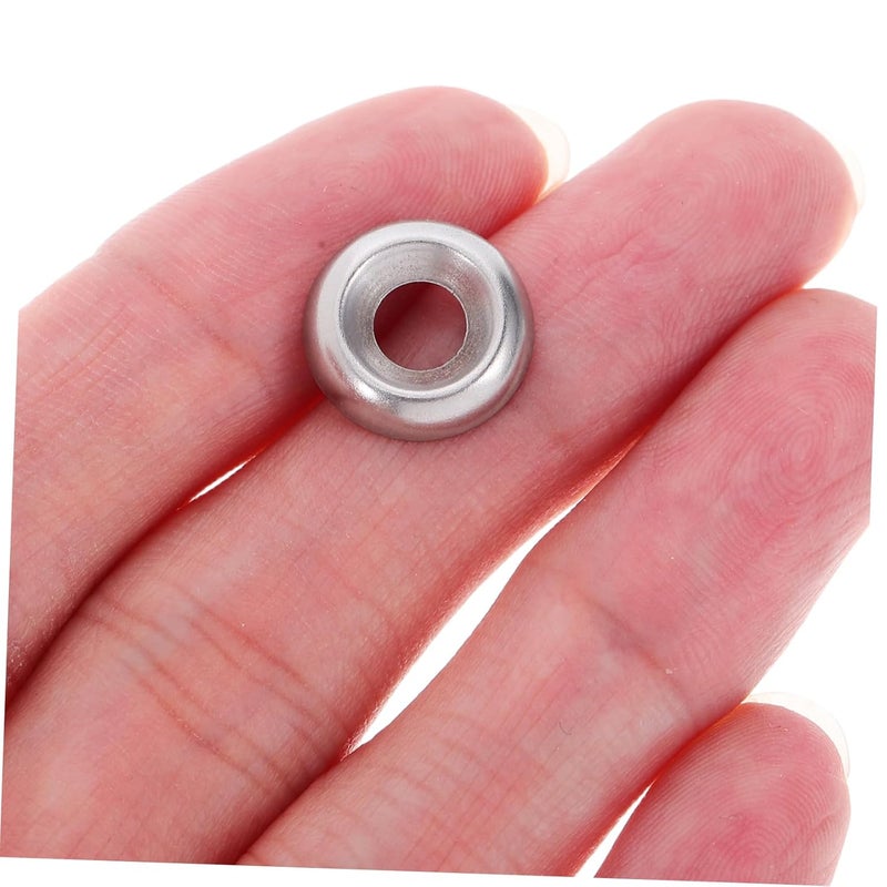 200pcs Stainless Steel Concave and Convex Gasket Rugged Fisheye Cup Washers for Enhanced Stability Automotive Plumbing and Industrial Applications - Image 4