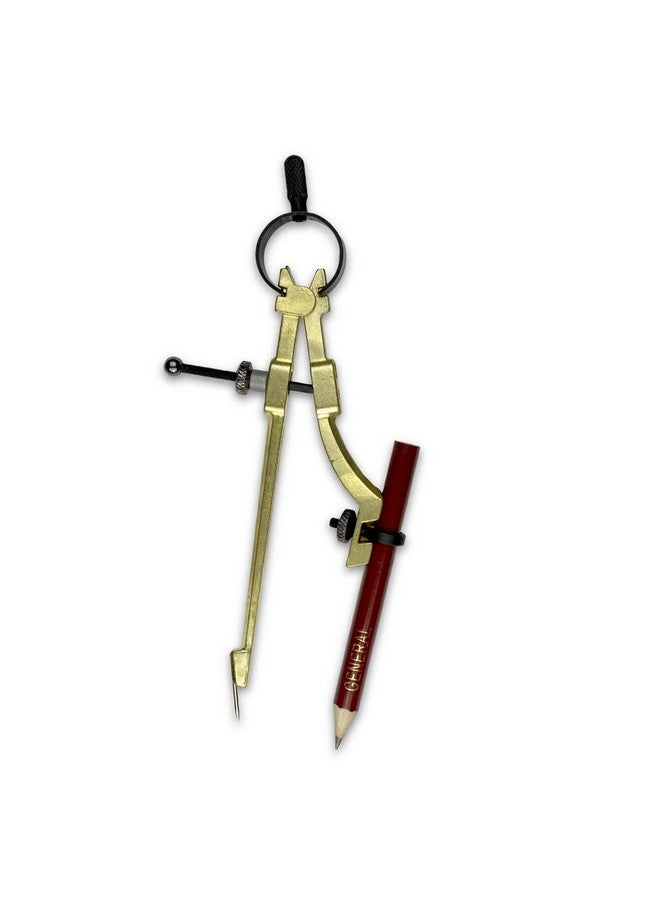 General Tools General Tools 842 Precision Pencil Compass, includes pencil , Yellow, 1 Count (Pack of 1)  - Image 2