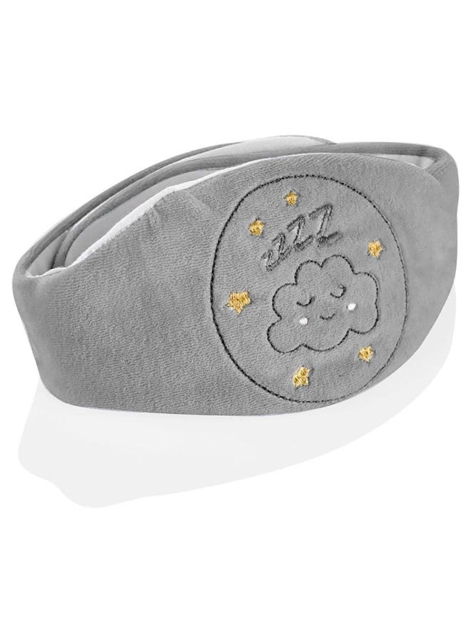 BabyJem حزام بيبي جيم المملوء بنواة الكرز للأطفال من 0+ شهر، لون - رمادي