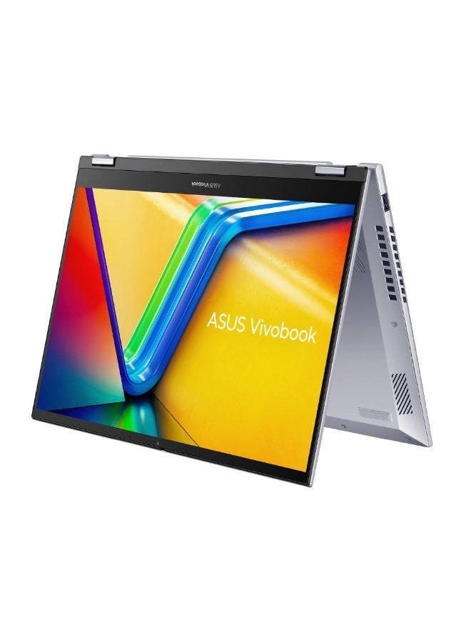 ASUS Vivobook S14 Flip TP3402VA-LZ669W 14” 2-in-1 Touchscreen Laptop, Intel Core i5-13420H, 16GB RAM, 512GB SSD, WUXGA Display, Windows 11 Home English Transparent Silver - Image 2