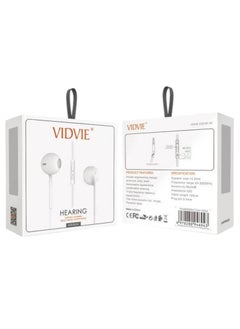 Vidvie VIDVIE HS-604 Wired Earphone 3.5mm Plug Surround Heavy Bass Stereo Channel In-Ear Headphones - Black  - Image 3