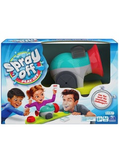 Spin Master Games Spray Off Play Off Water Splashing Challenge Indoor/Outdoor Backyard Camping Funny Prank Board Game Summer Toy For Families And Kids Ages 8 And Up  - Image 1