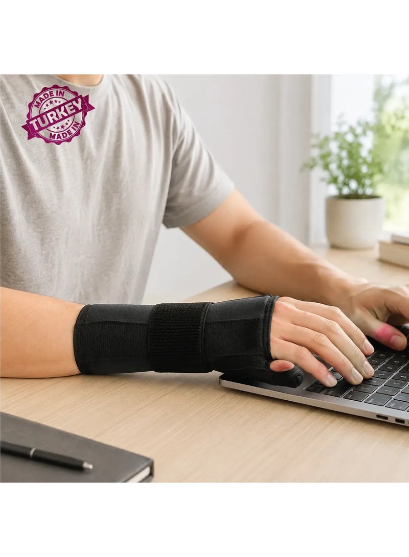 AID PLUS Neoprene Wrist Splint With Thumb (Right) Xl – Enhanced Support For Right Wrist And Thumb, 60764 - Image 4
