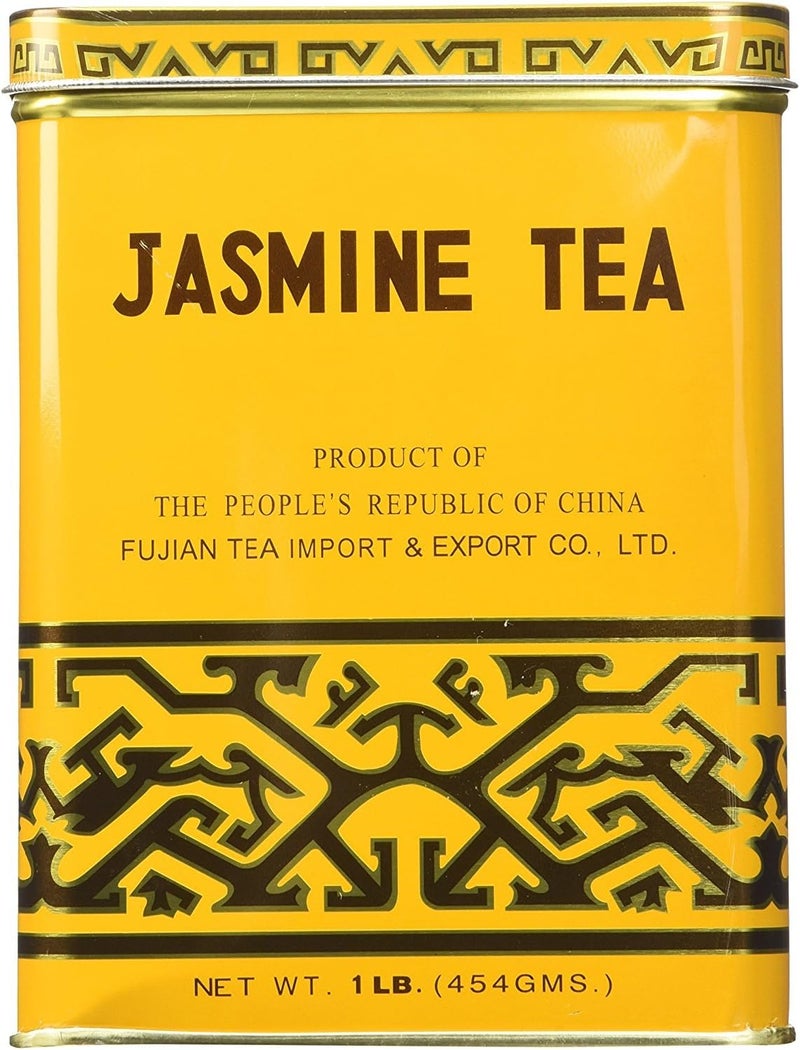 Sunflower Jasmine Green Tea - 1 lb Can - Image 1