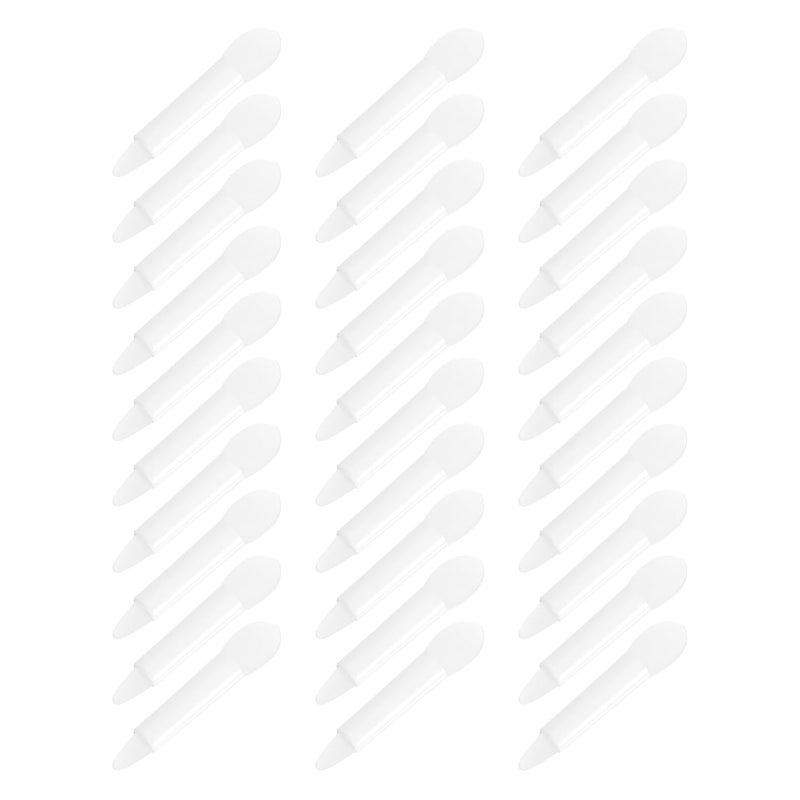 KICHOUSE 30 Pcs Double-head Silicone Lip Mask Brush and Lipstick Applicator Semi- Makeup Lip Brush Set for Women’s and Cosmetic Application - Image 1