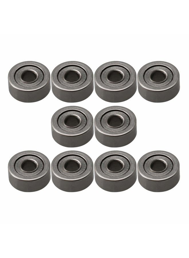 CNBTR 2x6x2.5mm Bearing Steel Mini Groove Ball Bearings Sliding Wheels DIY Industry MR62ZZ Pack of 10 - Image 1