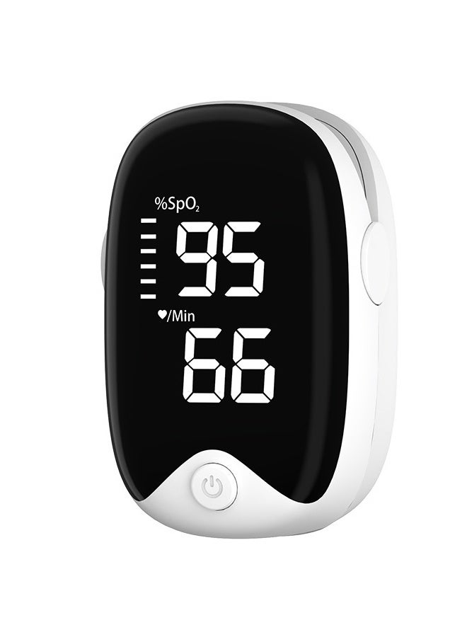 مقياس تأكسج النبض بالإصبع، مقياس الأكسجين، جهاز مراقبة تشبع الأكسجين في الدم ونبض القلب بالإصبع - Image 1