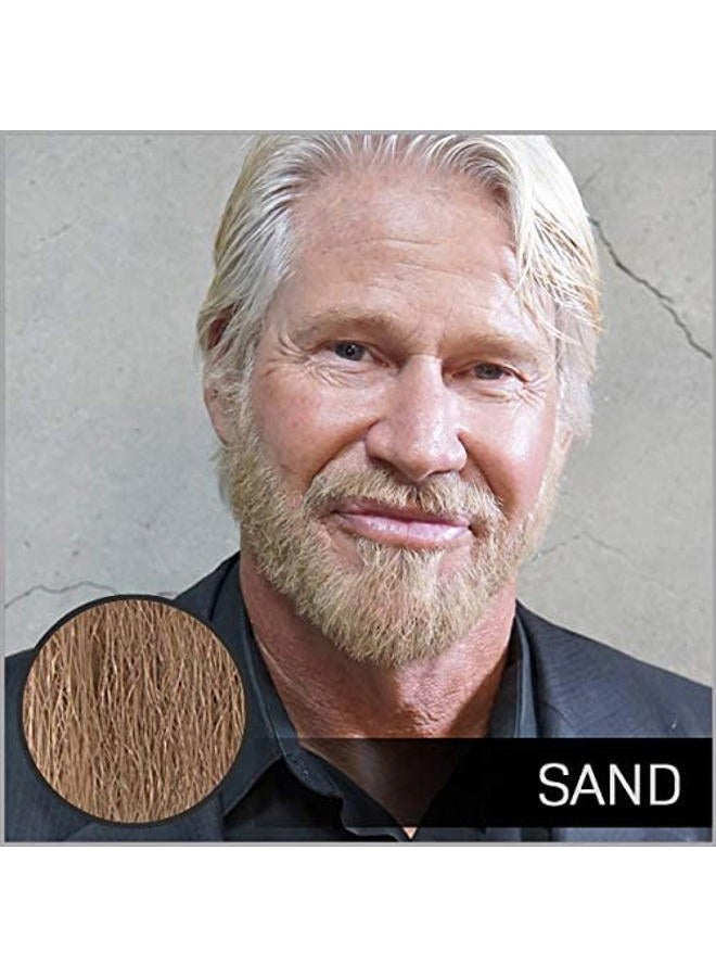 VOLT Grooming Instant Beard Color ECO 2 Pack Refill - Smudge and Water Resistant Quick Drying Brush on Color for Beards, Mustaches, and Eyebrows, Sand (Blonde) - Image 2