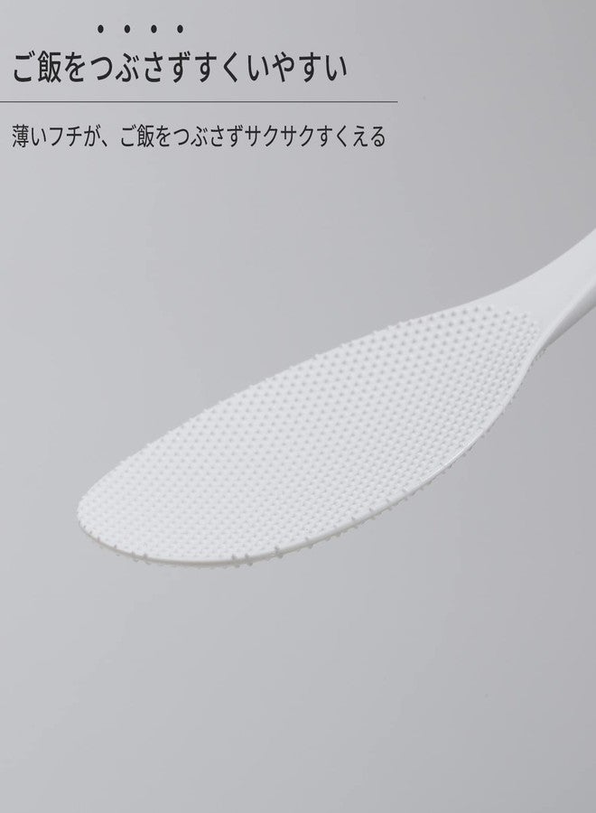MARNA Stand Rice Paddle Shamoji Black K-386BK - Image 5