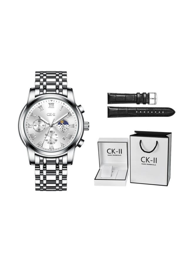 Mark Fairwhale Small Ck Collaboration Men's Watch, Student Style, Business Sports Top Ten Famous Watches, Wrisch Birthday Gift 5039 - Image 1