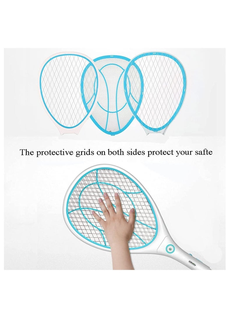 وامبوري مضرب البعوض الكهربائي من WAMBORY  منشة البعوض الكهربائية مع إضاءة - Image 4