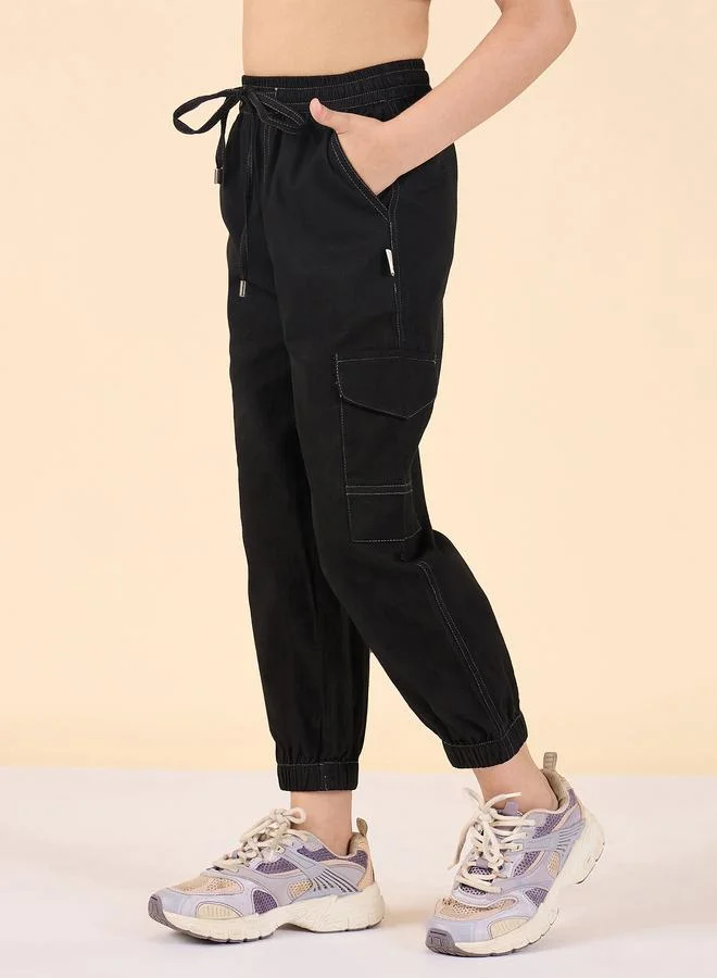 ستايلو بج بنطال كارجو قطن للبنات