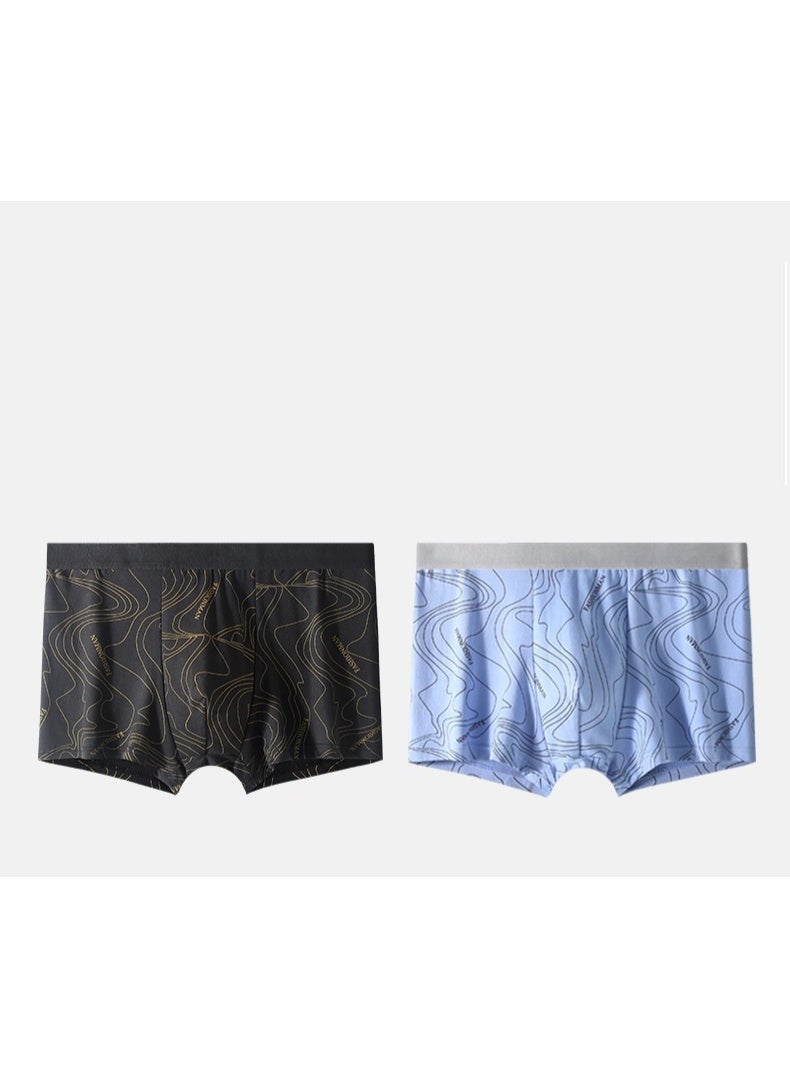 KUYING New Comfortable Skin friendly Breathable Underwear Set of 2  - Image 1