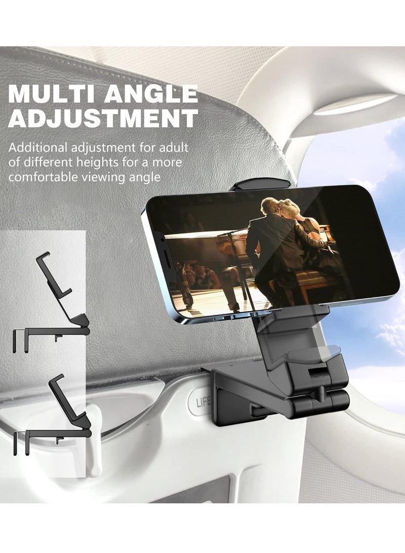 General Universal in Flight Airplane Phone Holder Mount,Phone Mount for Car,Hands Free Viewing with Multi-Directional Dual 360 Degree Rotation,Pocket Size Must Have Travel Essential Accessory for Flying  - Image 2